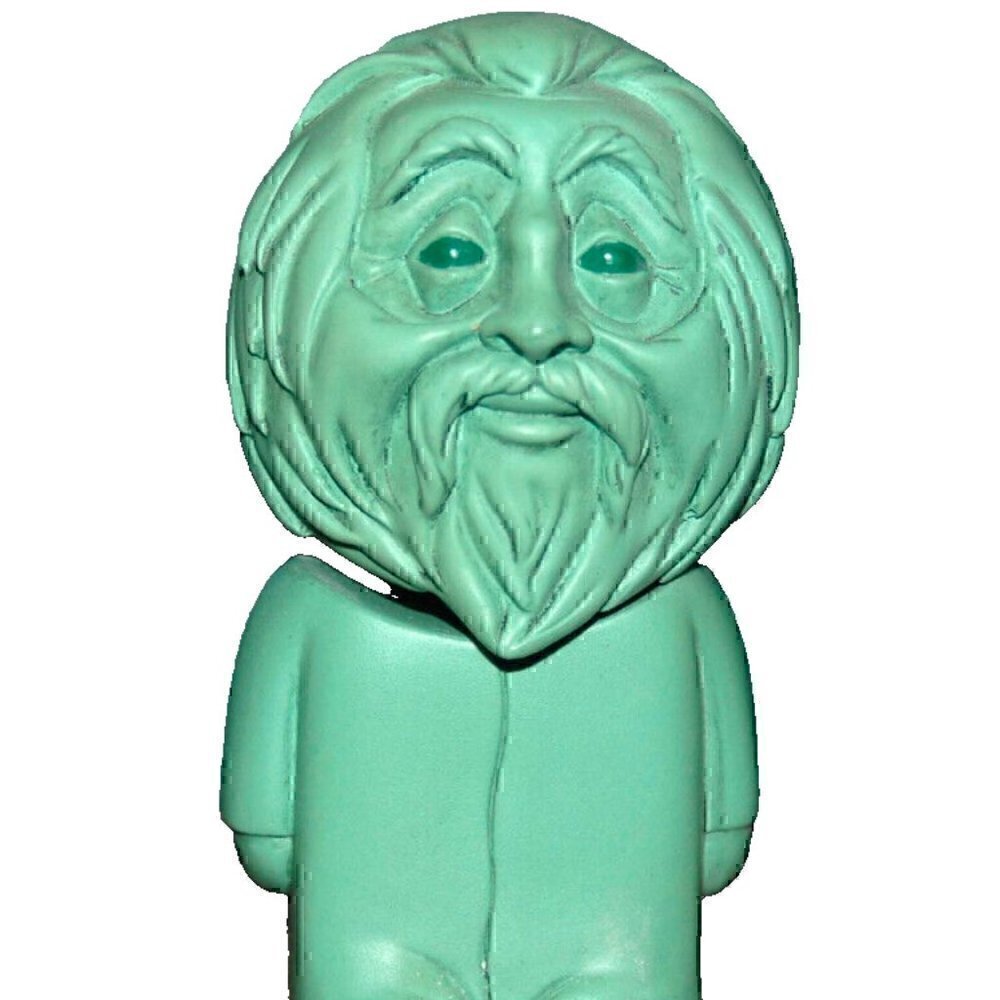 Rare Walt Disney Bobblehead Old Green Man 5" Ceramic Figurine 1971 One-of-a-Kind